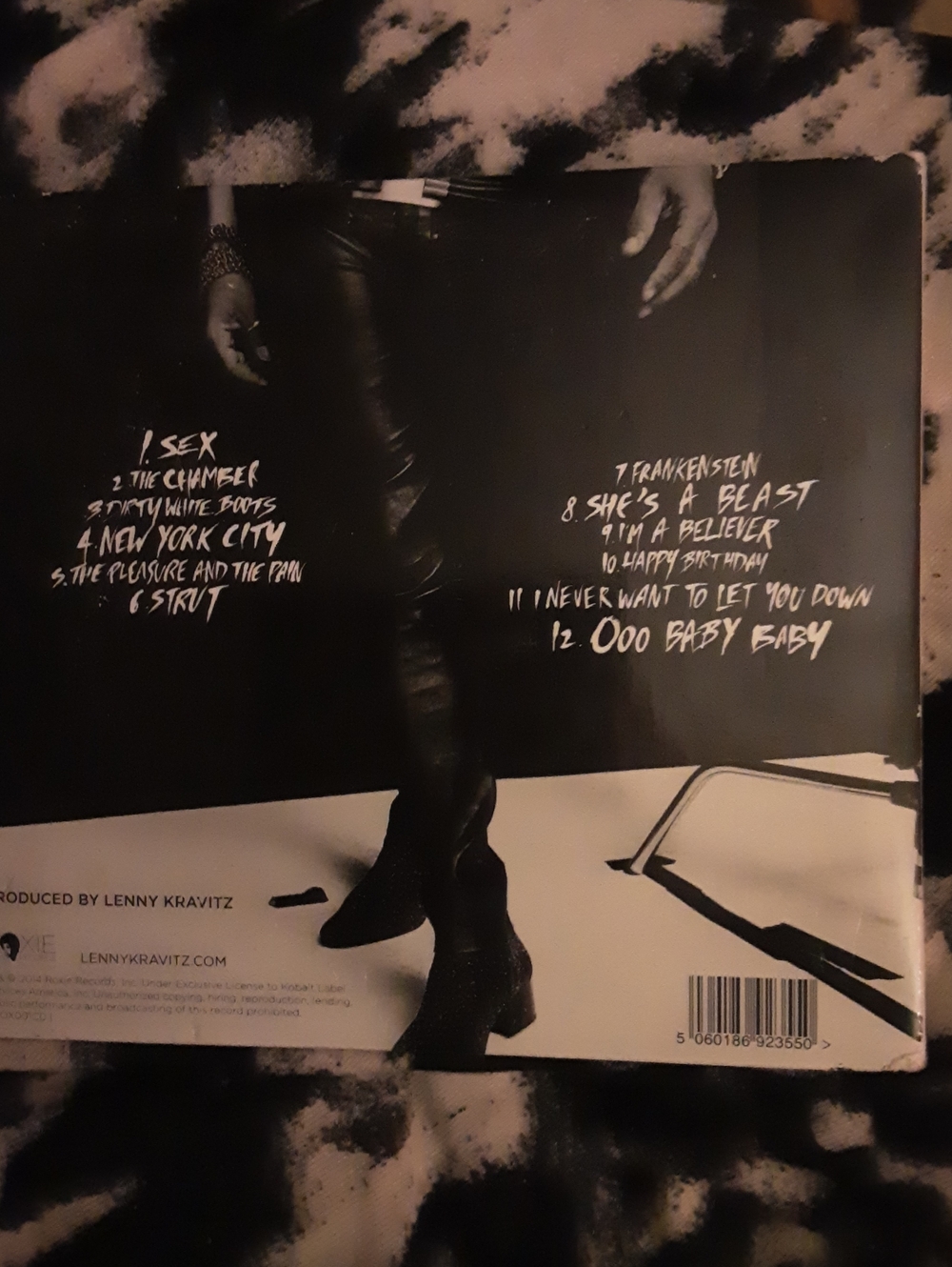 Lenny Kravitz  Strut Cd With  Full Size Fold Out Poster